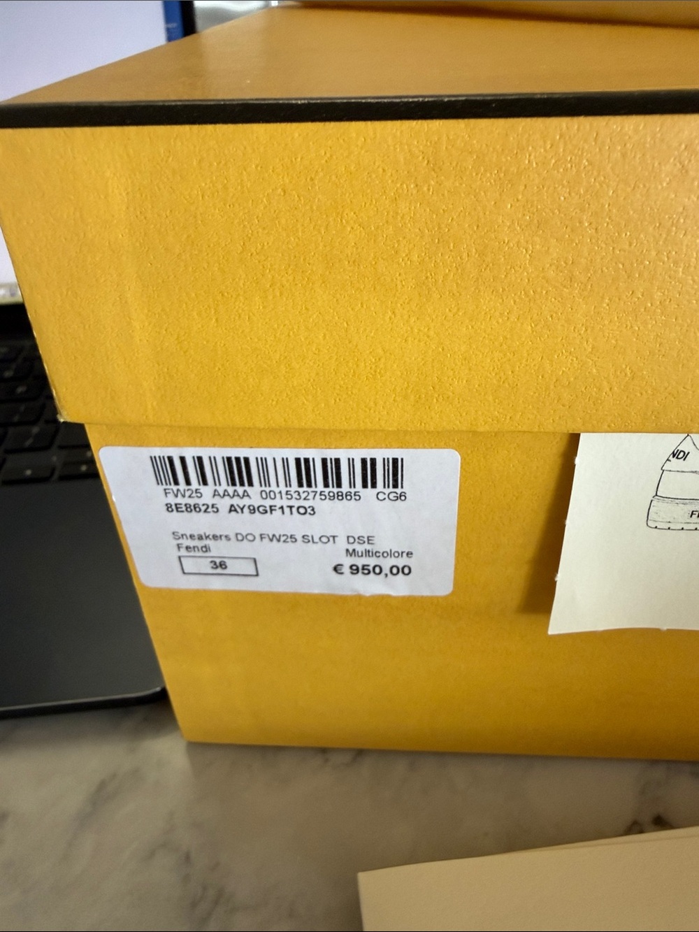 NWT Fendi Leopard-Print Low-Top Sneaker in Black, Cream & Brown w/ box &laces! - Picture 16 of 17